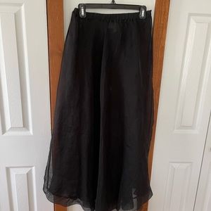Sheer Planet Layering Skirt